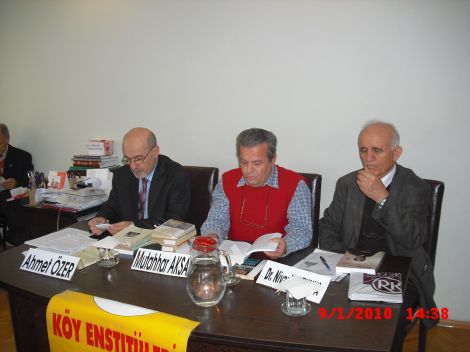  9 Ocak 2010 Mustafa Necati ve Sabahattin Eyuboğlu'na saygı etkinliği 